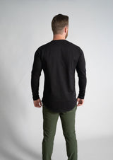 L/S Henley Curved Hem VX from Ten/10 Apparel