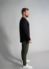 L/S Henley Curved Hem VX from Ten/10 Apparel