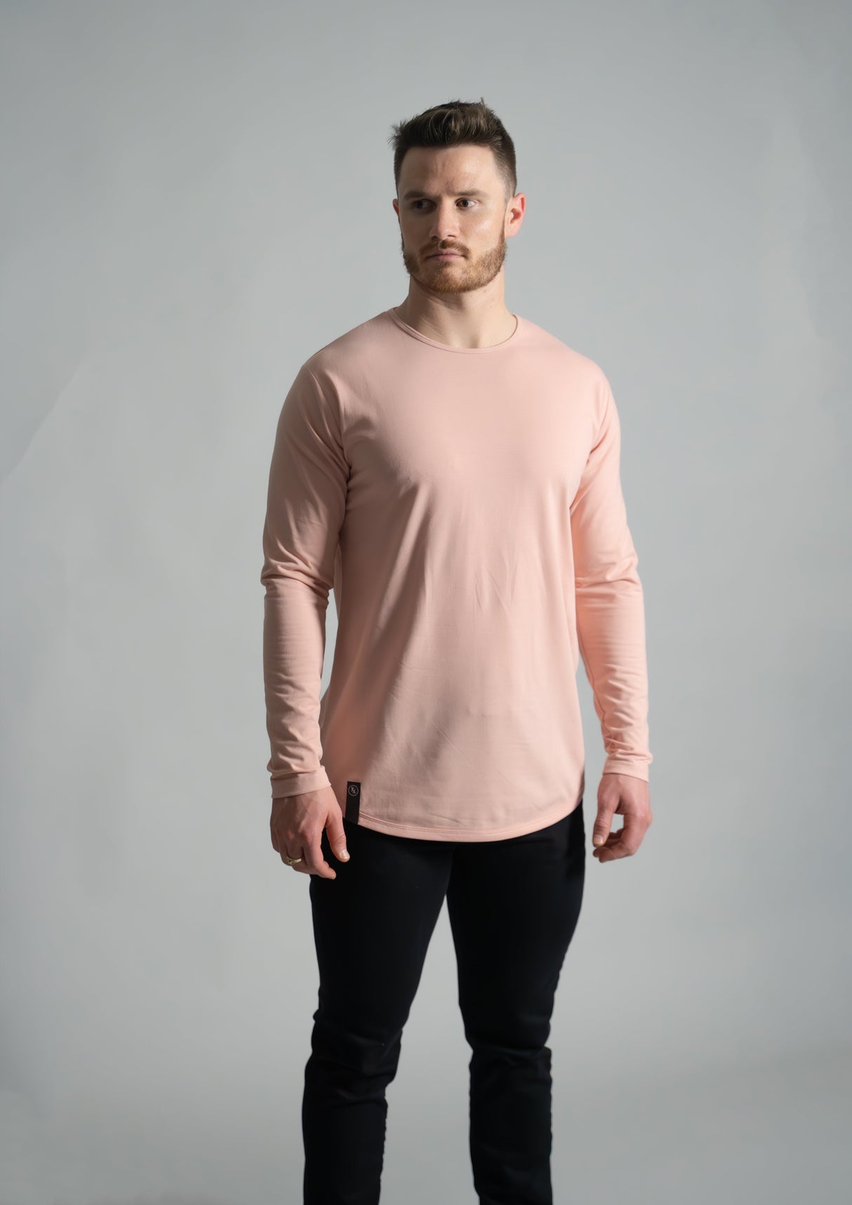 L/S Curved Hem from Ten/10 Apparel