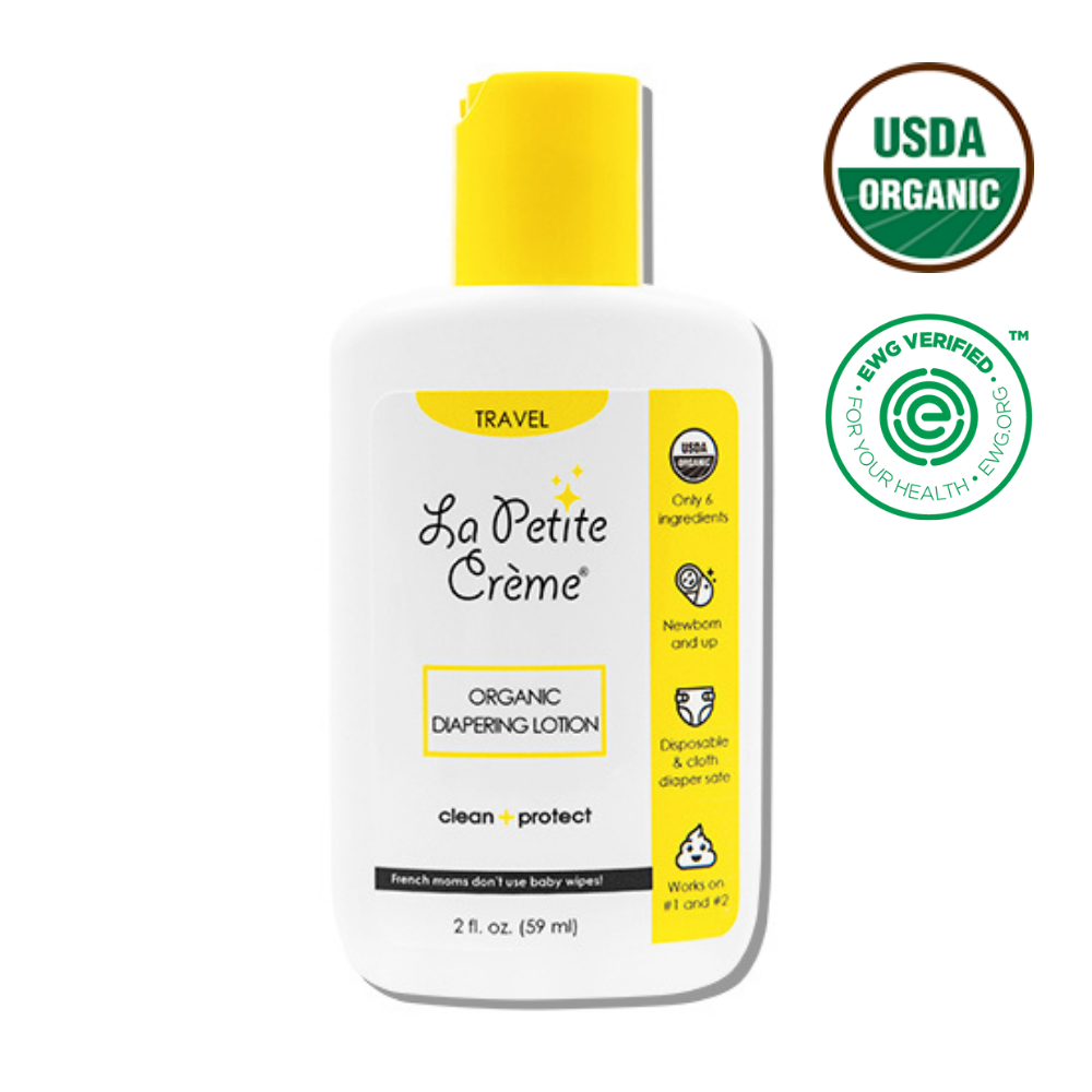 Organic Travel Size Diaper Lotion - 2 oz from La Petite Creme