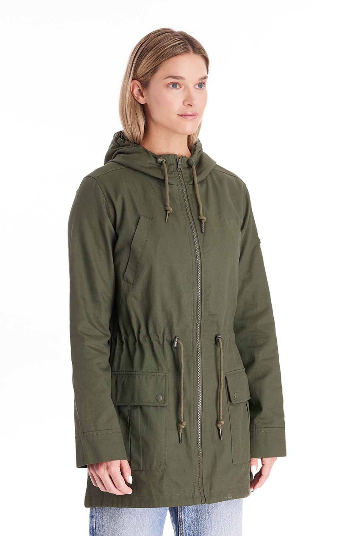 Lara 3 in 1 Maternity Jacket Military Style from Moderneternity