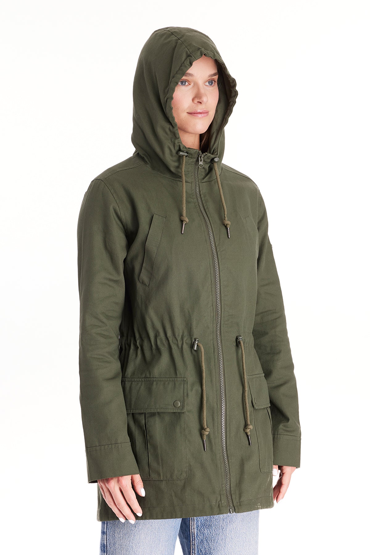 Lara 3 in 1 Maternity Jacket Military Style from Moderneternity