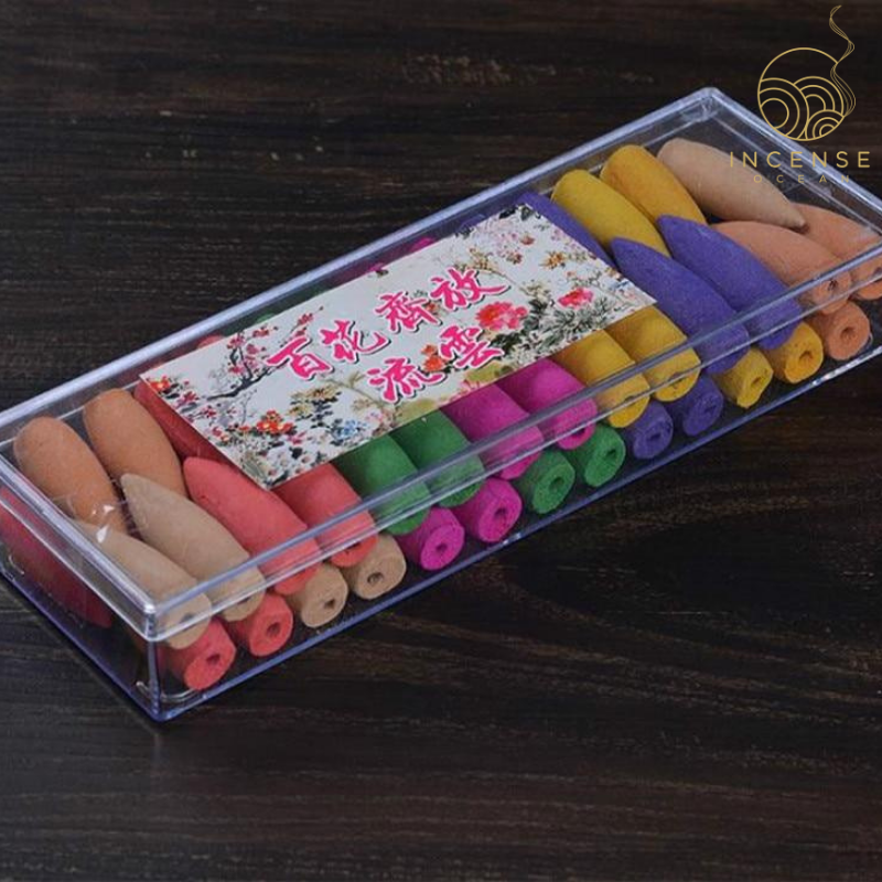 Handmade Large Smoke Backflow Incense Cones from incenseocean