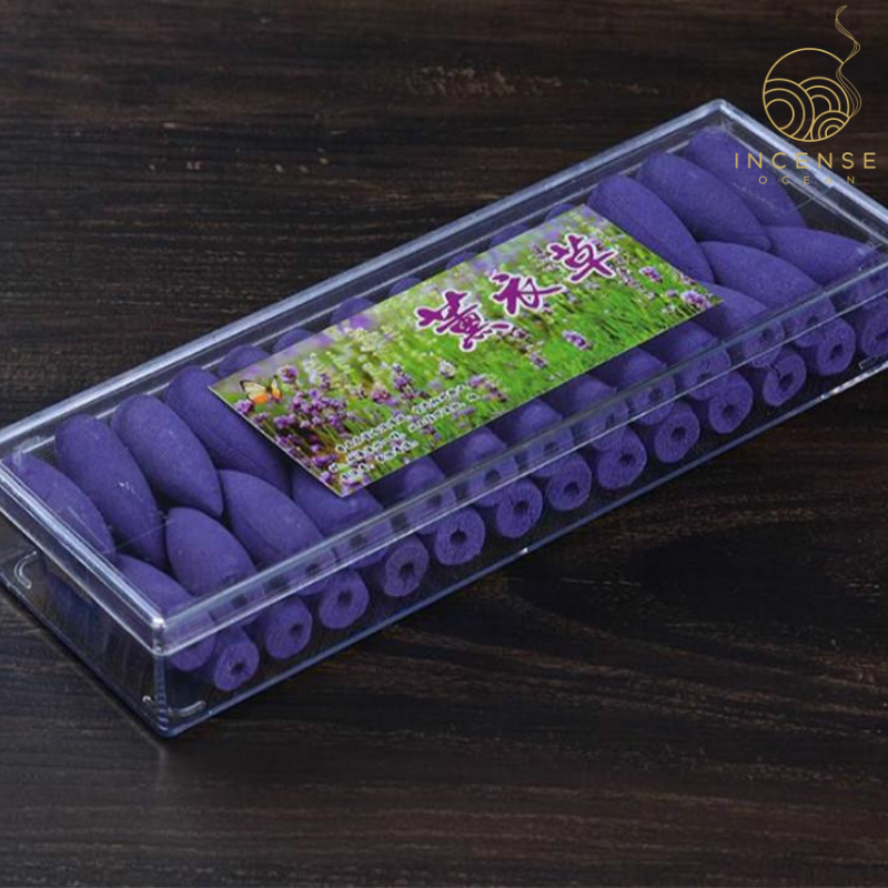 Handmade Large Smoke Backflow Incense Cones from incenseocean