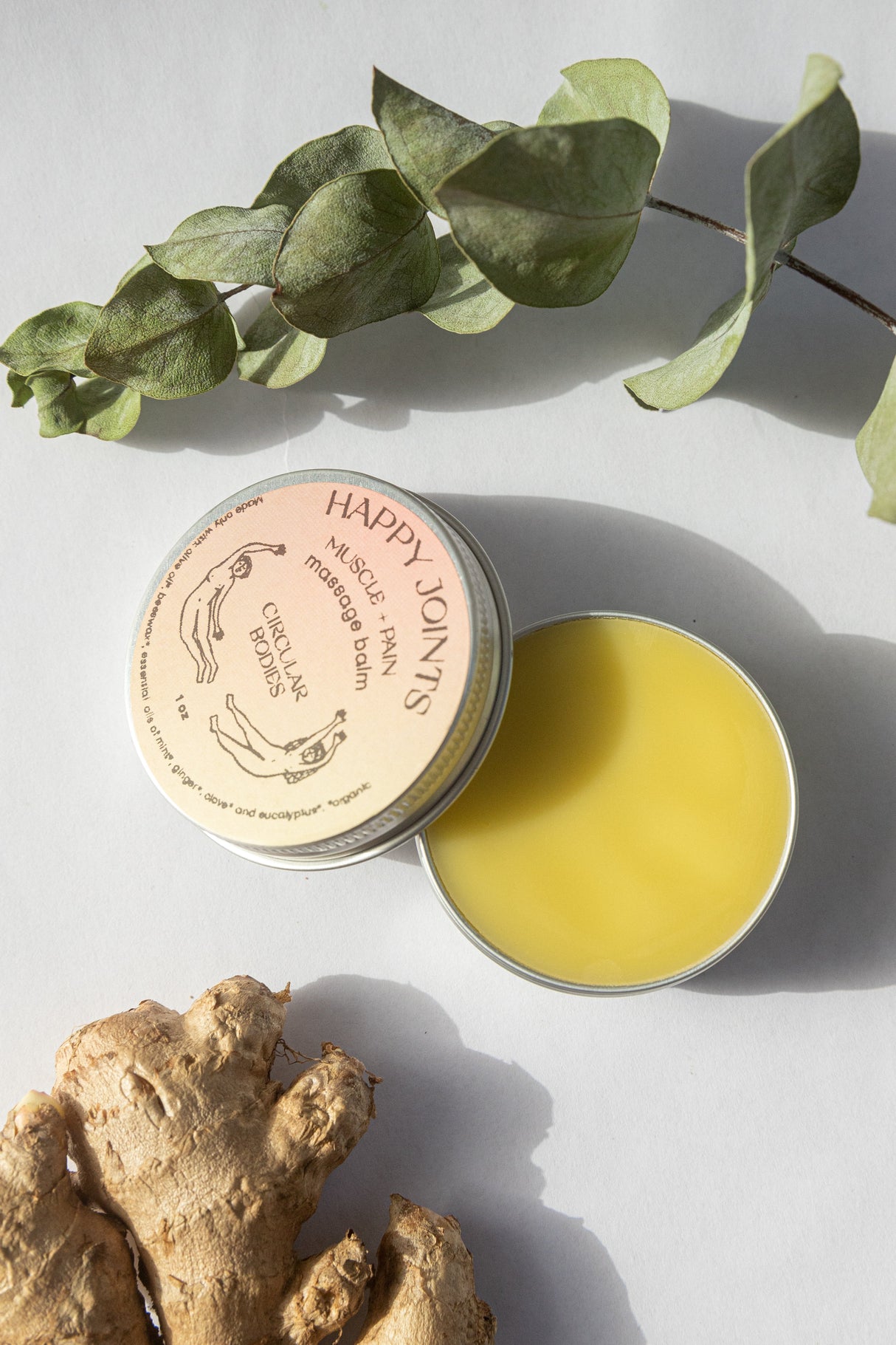 Happy Joints Muscle + Massage Balm from Circular Bodies