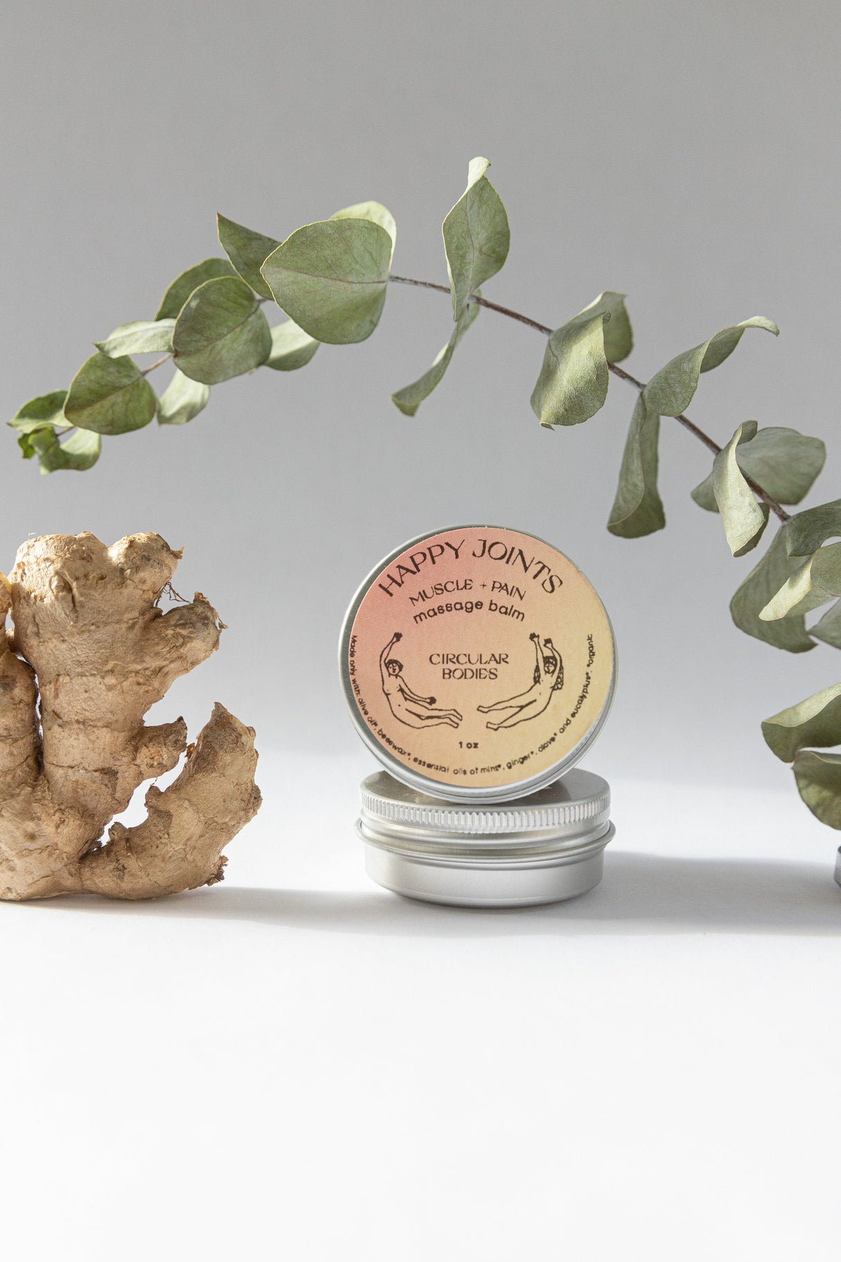 Happy Joints Muscle + Massage Balm from Circular Bodies