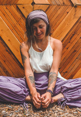 Natural Yoga Pant From Cotton Flower Clothing