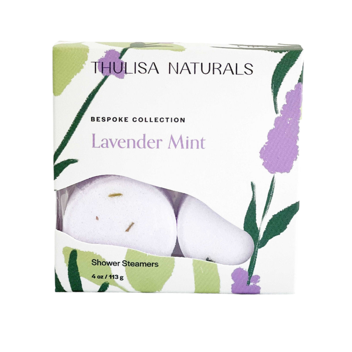 Lavender Mint Shower Steamers -4 Pack from Thulisa Naturals