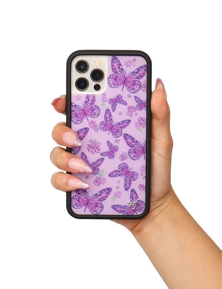 Lavender Butterfly iPhone Case from Wildflower Cases