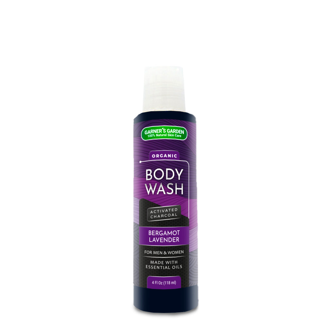 Activated Charcoal Organic Body Wash from Garner's Garden