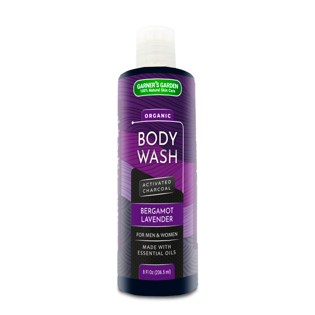 Activated Charcoal Organic Body Wash from Garner's Garden