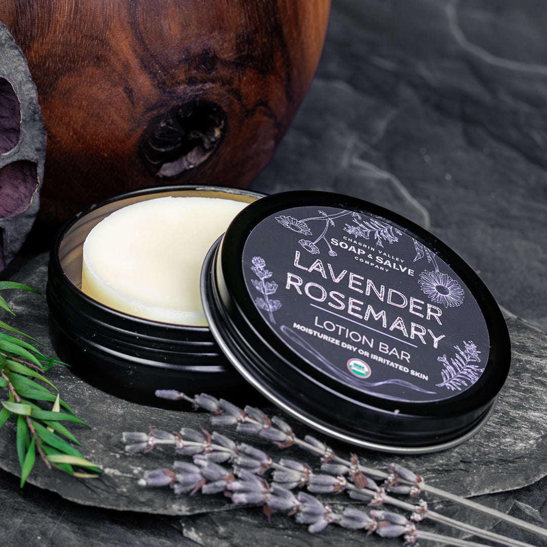 Lotion Bar: Lavender Rosemary From Chagrin Valley Soap & Salve