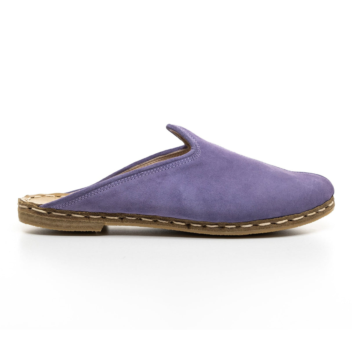 Women's Lavender Slippers from Atlantis Handmade Shoes