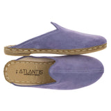 Women's Lavender Slippers from Atlantis Handmade Shoes