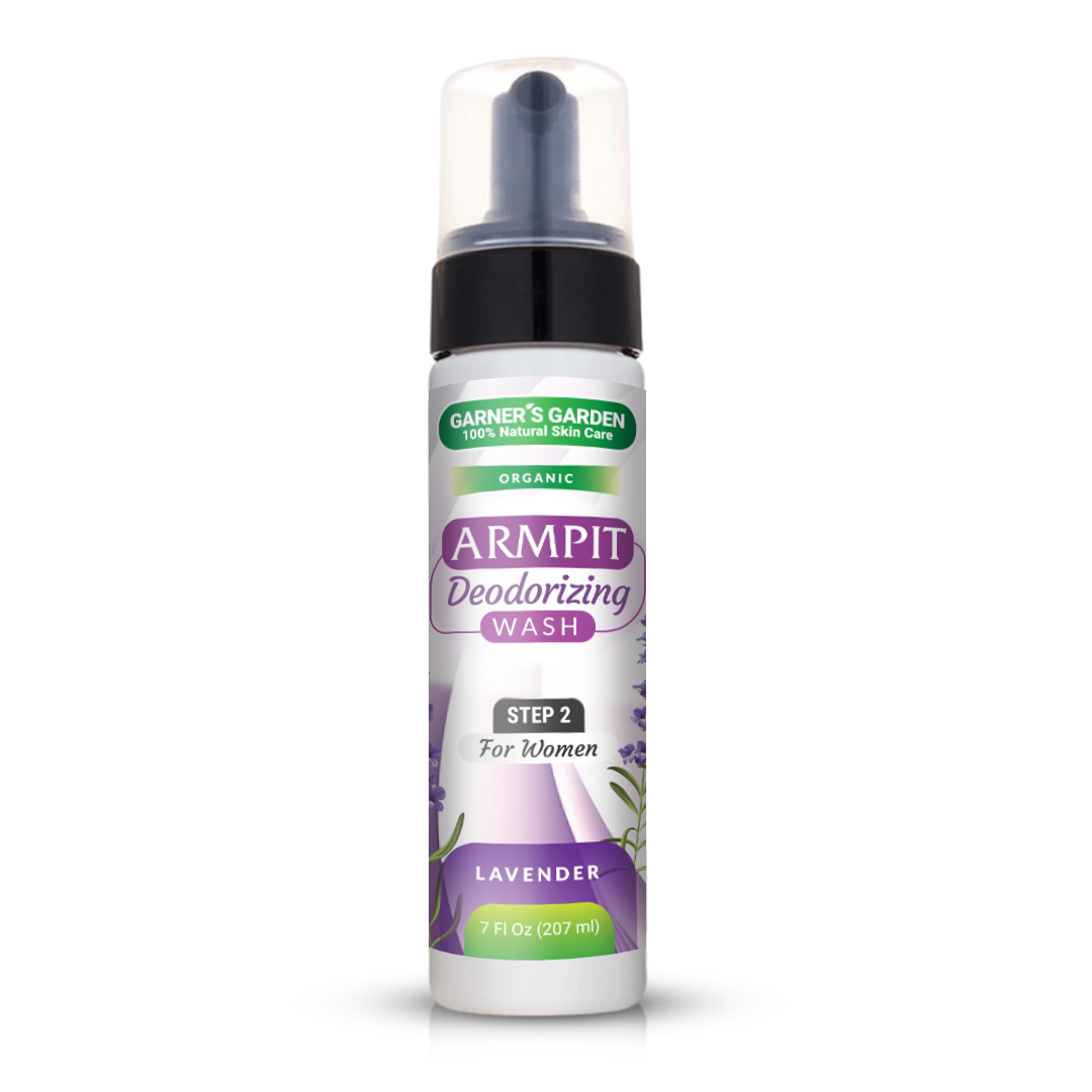 Armpit Deodorizing Foaming Wash | Organic | Oxygenated from Garner's Garden