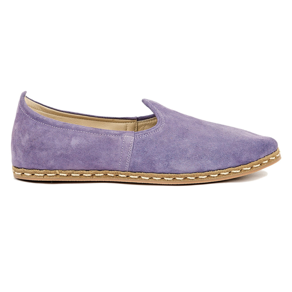 Men's Lavender Slip On Shoes from Atlantis Handmade Shoes