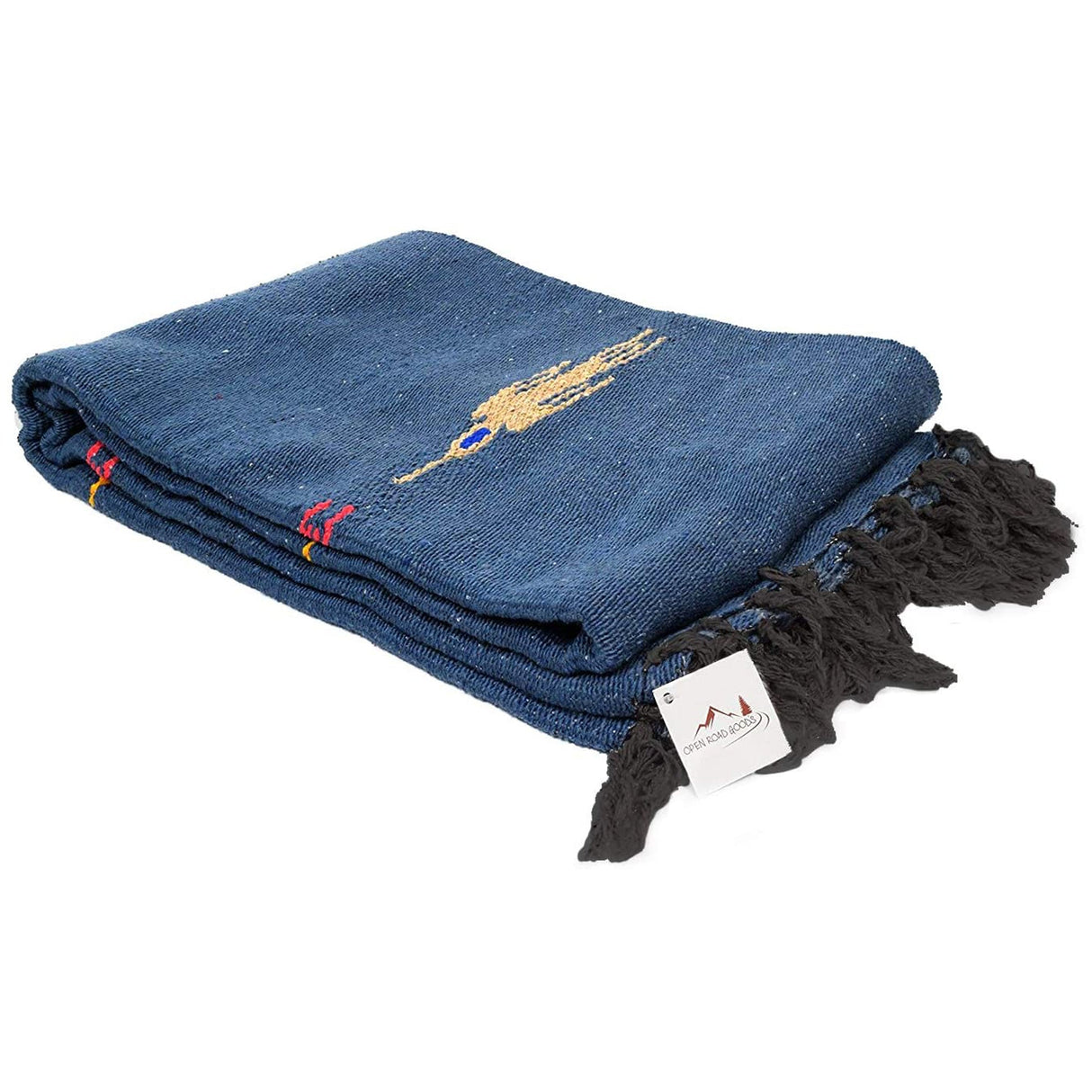 Slate Blue Baja Thunderbird Blanket from West Path