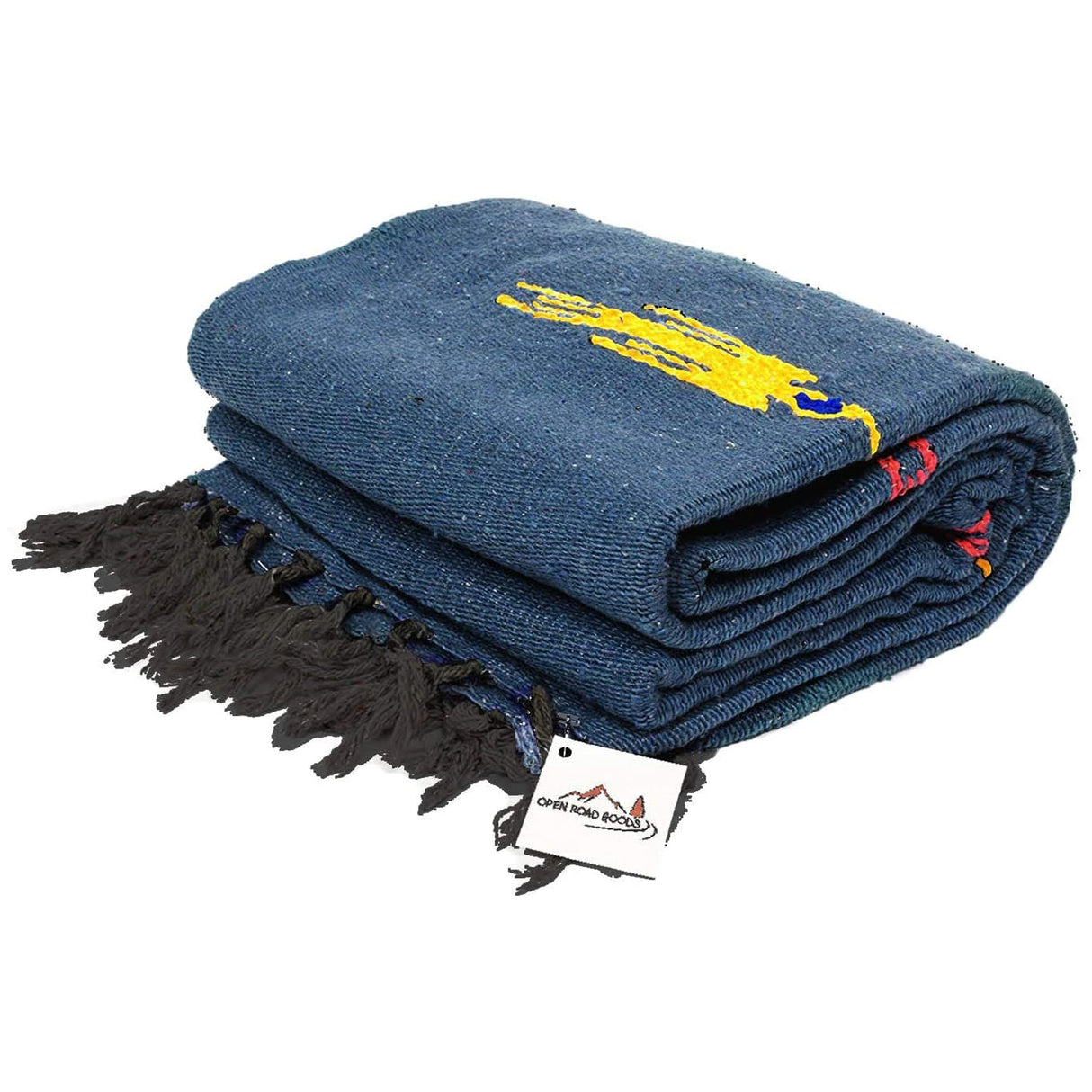 Slate Blue Baja Thunderbird Blanket from West Path