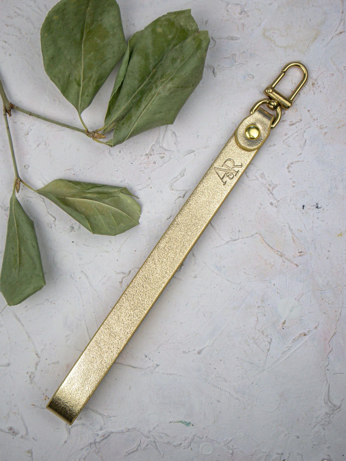 Leather Wristlet Strap from Ash & Rose