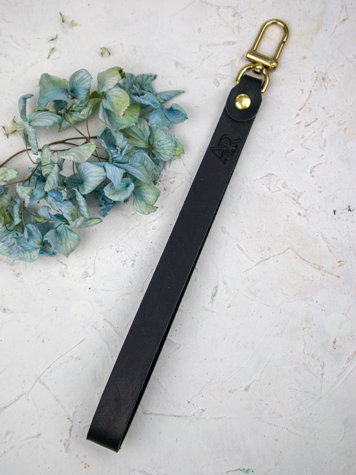 Leather Wristlet Strap from Ash & Rose