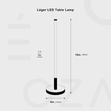 Léger LED Table Lamp From Ozarké