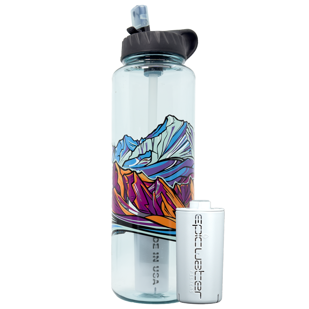 Nalgene OG Gretchen Leggitt Art | 32 & 48oz from Epic Water Filters USA