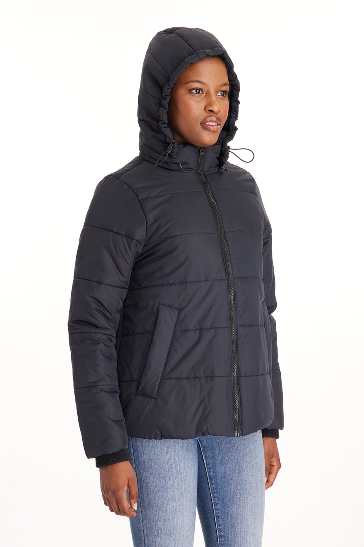 Leia 3in1 Maternity Puffer Jacket Quilted Hybrid from Moderneternity
