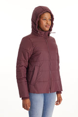 Leia 3in1 Maternity Puffer Jacket Quilted Hybrid from Moderneternity