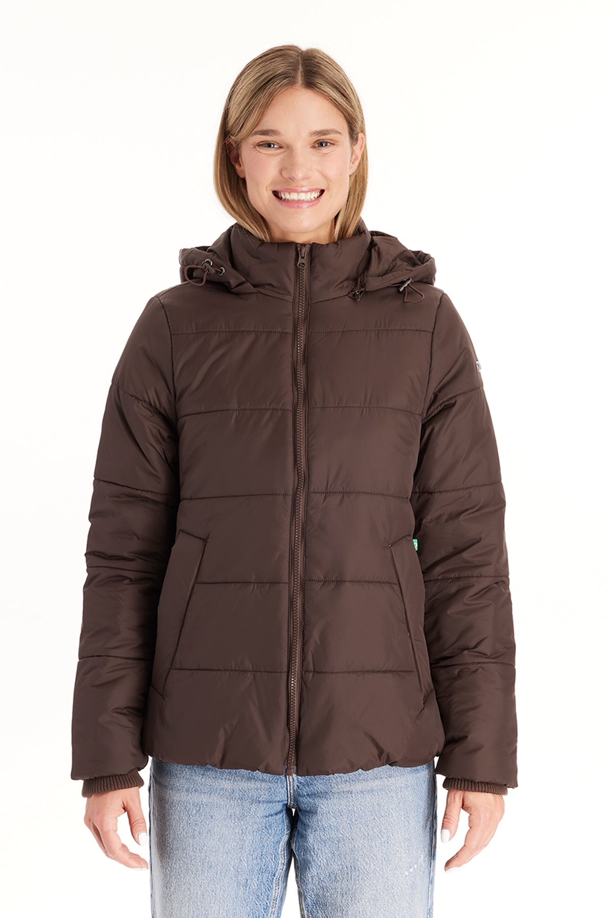 Leia 3in1 Maternity Puffer Jacket Quilted Hybrid from Moderneternity