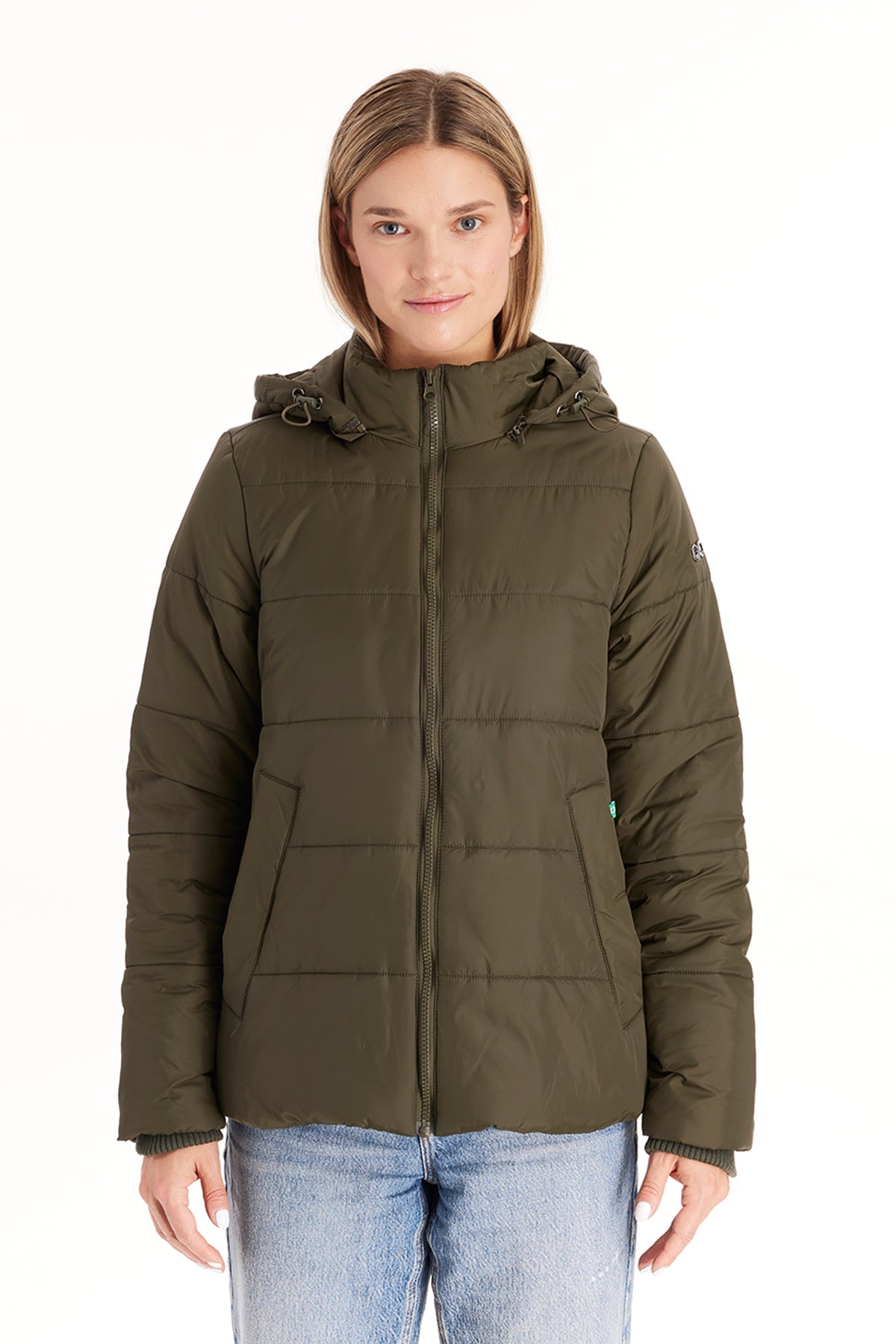 Leia 3in1 Maternity Puffer Jacket Quilted Hybrid from Moderneternity