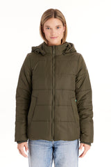 Leia 3in1 Maternity Puffer Jacket Quilted Hybrid from Moderneternity