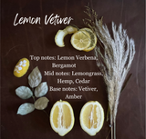 Lemon Vetiver (Seasonal) from Peripeti Home