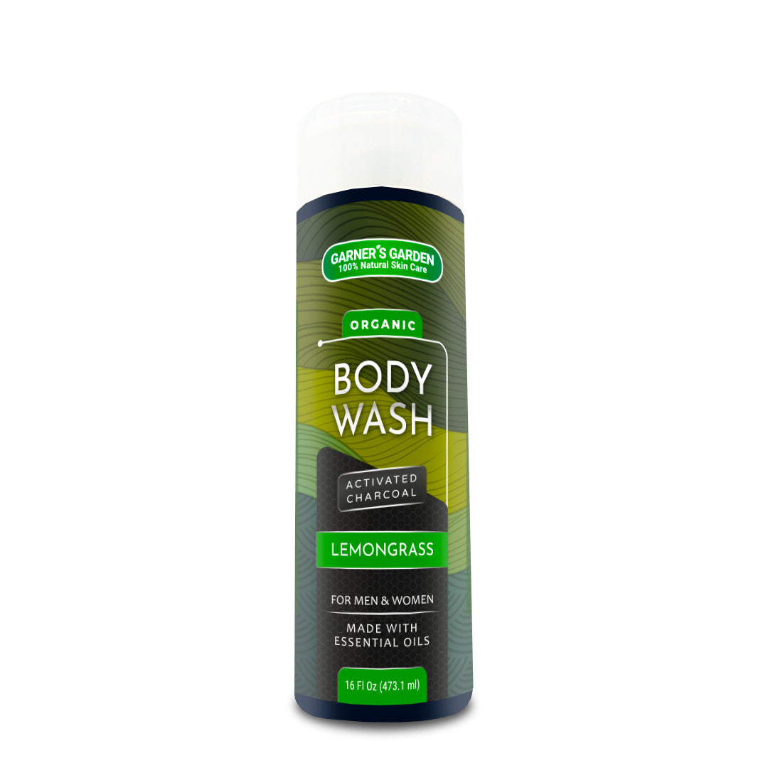 Activated Charcoal Organic Body Wash from Garner's Garden
