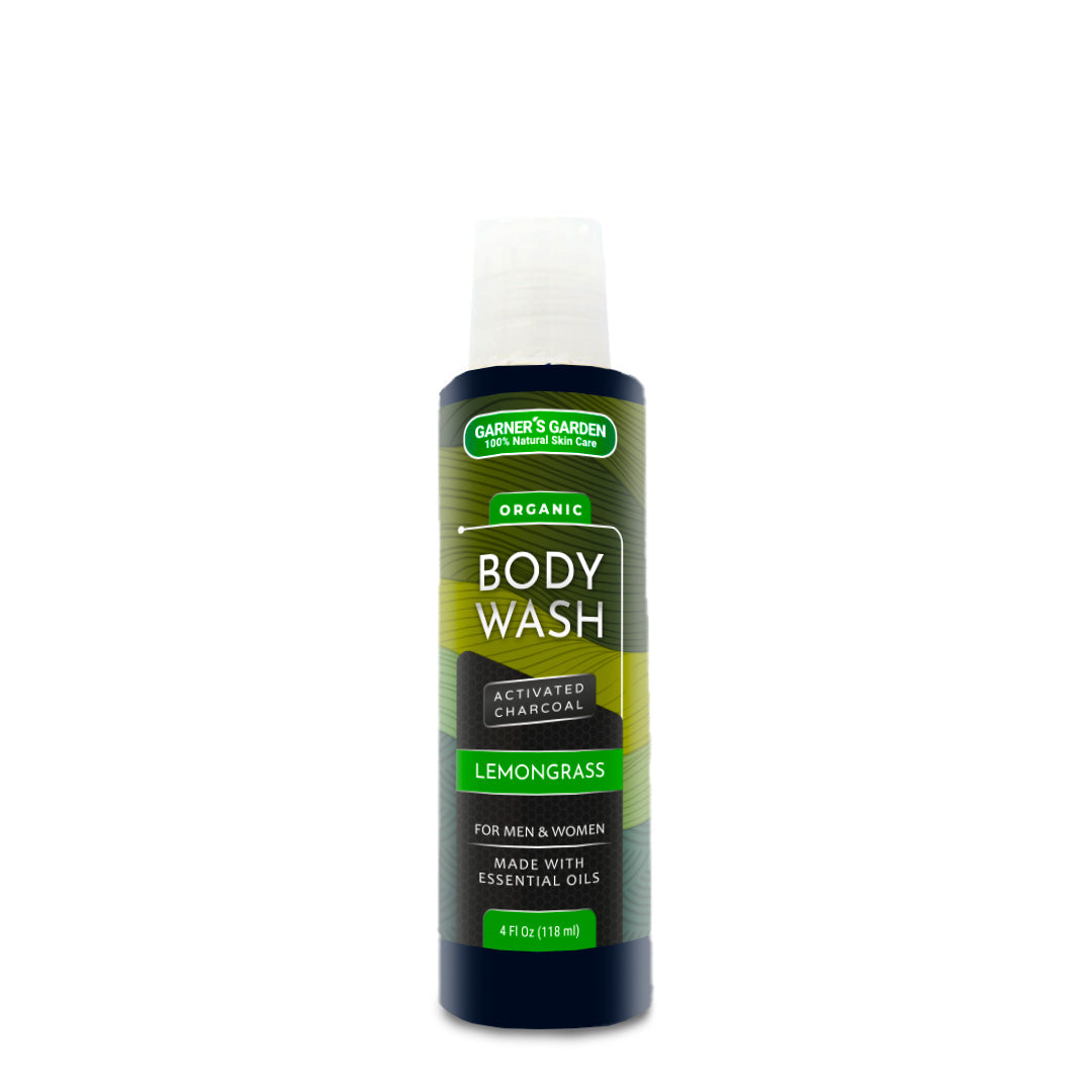 Activated Charcoal Organic Body Wash from Garner's Garden