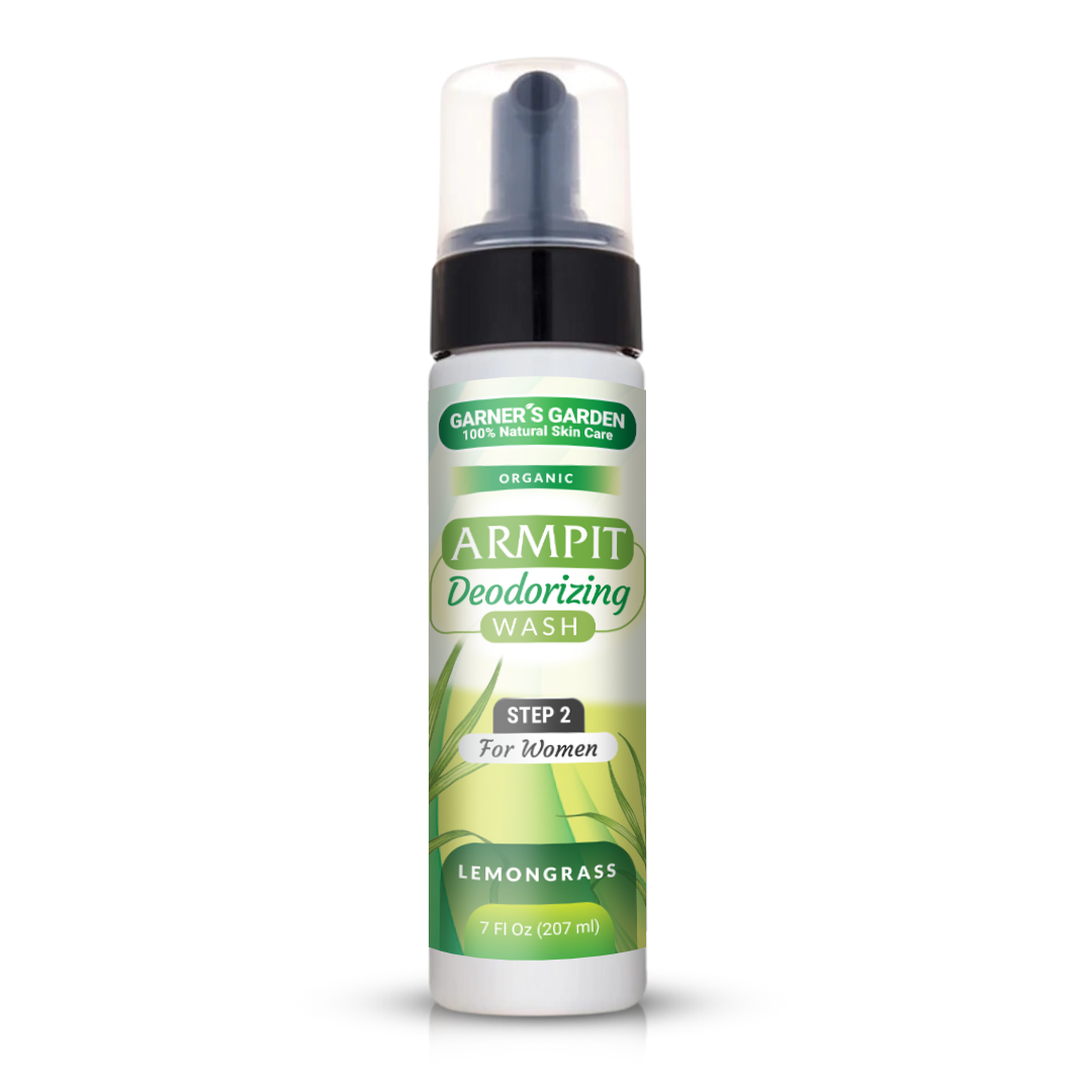 Armpit Deodorizing Foaming Wash | Organic | Oxygenated from Garner's Garden