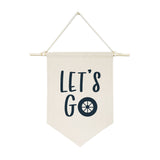 Let's Go Hanging Wall Banner from The Cotton & Canvas Co.
