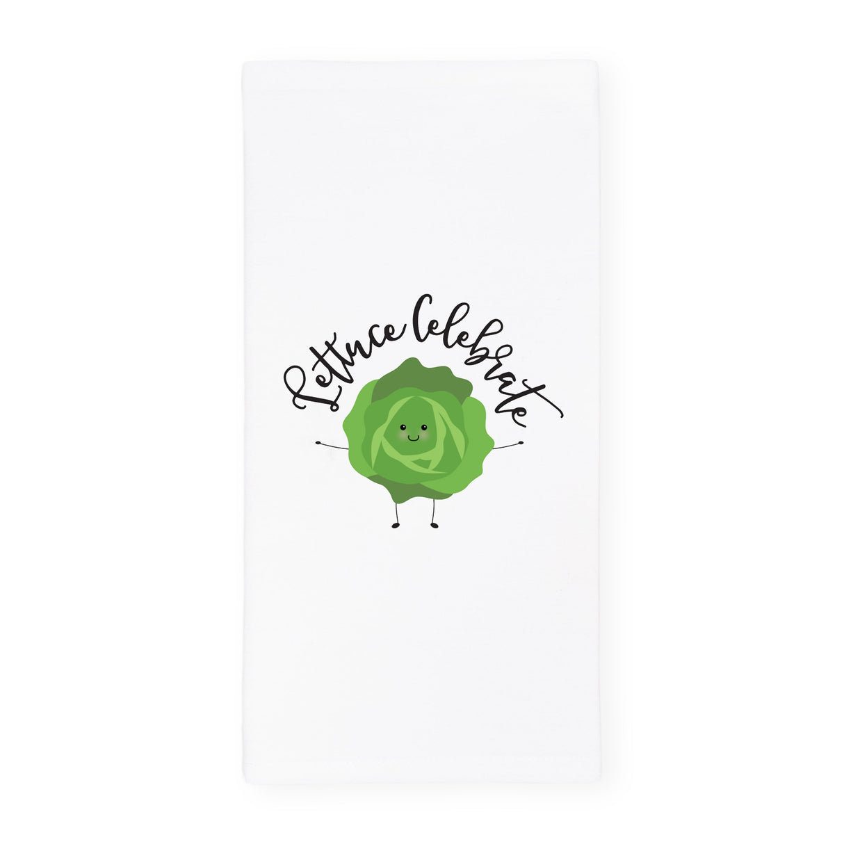 Lettuce Celebrate! Kitchen Tea Towel from The Cotton & Canvas Co.