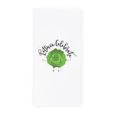 Lettuce Celebrate! Kitchen Tea Towel from The Cotton & Canvas Co.