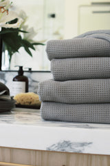 Waffle Bath Towels From Cozy Earth