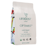 Optimist Light Roast From Lifeboost Coffee