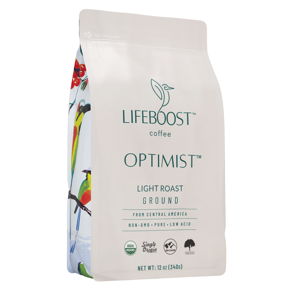 Optimist Light Roast From Lifeboost Coffee