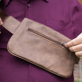 SYB Cross Body Fanny Pack - Metro Vegan Leather From Shield Your Body