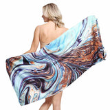 Abstract Print Beach Towel and Tote Bag  from Madeline Love
