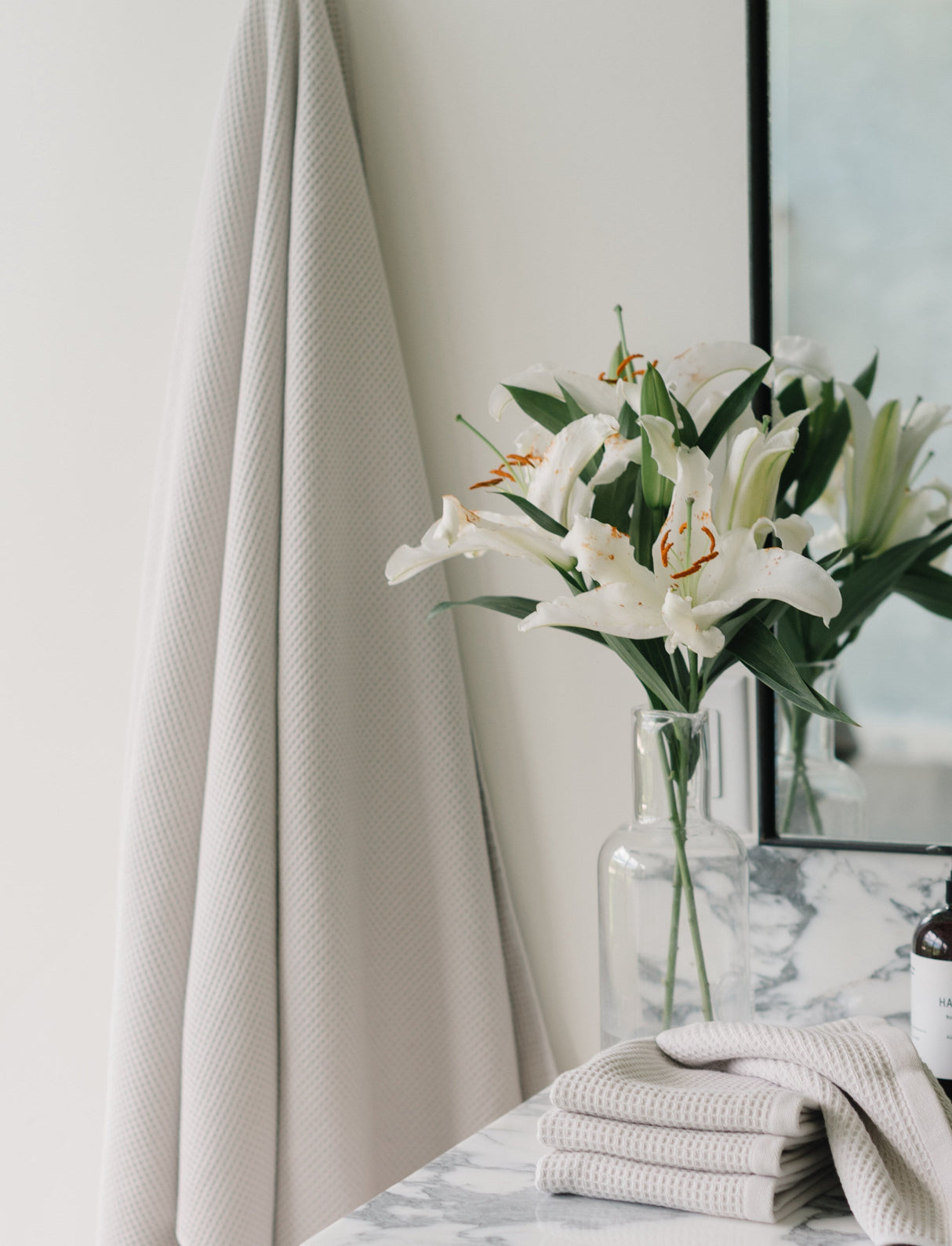 Waffle Bath Sheets from Cozy Earth