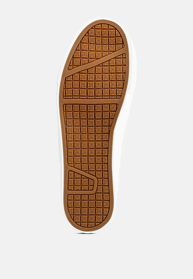 Faux Suede Slip On Sneakers from London Rag International
