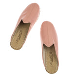 Women's Pink Slippers from Atlantis Handmade Shoes