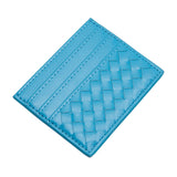 Faux Leather Basket Weave Card Holder Wallet  from Madeline Love