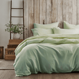 Tache Sage Green Duvet Cover Set (202-SG-DS from Tache Home Fashion
