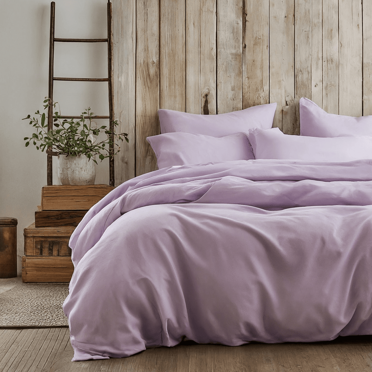 Tache Lavender Springs Duvet Cover Set (303-LS-DS) from Tache Home Fashion