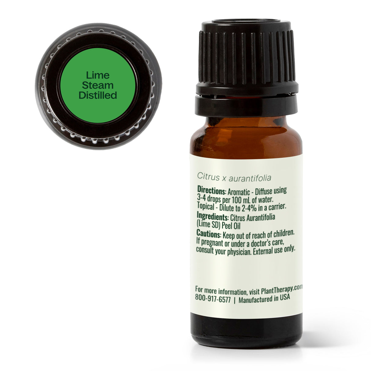 Lime Steam Distilled Essential Oil from Plant Therapy